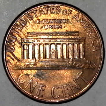 1996-D-Lincoln-Memorial-Cent-With-Nice-Lathe-Lines-Found-CRH!-2nd-Example